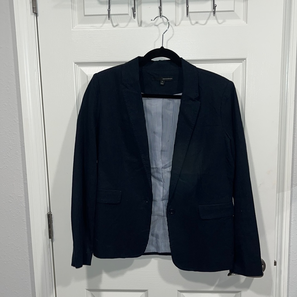 Navy blue blazer